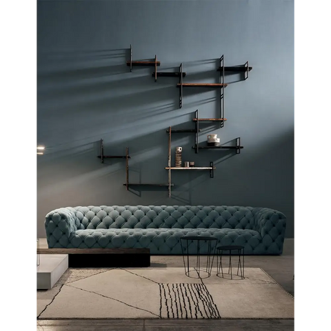 Gunter Three Seater Sofa Velvet - Sofa