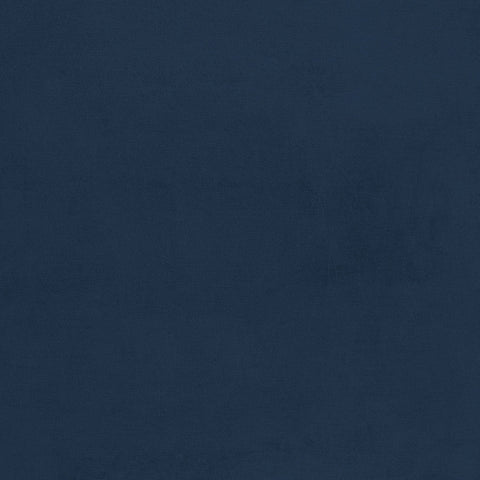 HOMCOM Velvet-Feel Storage Ottoman - Blue