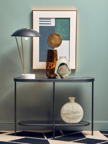 Hadia Matte White Glass Vase