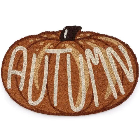 Halloween Coir Doormat – 40x60 cm - Shaped Pumpkin - Doormat