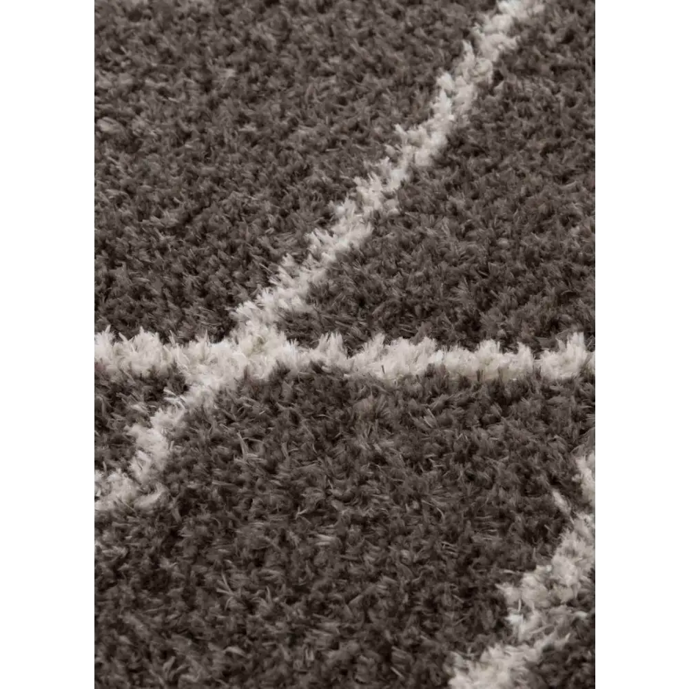 Halo Squiggle Rug – Soft Striped Eco-Friendly Rug - Rugs