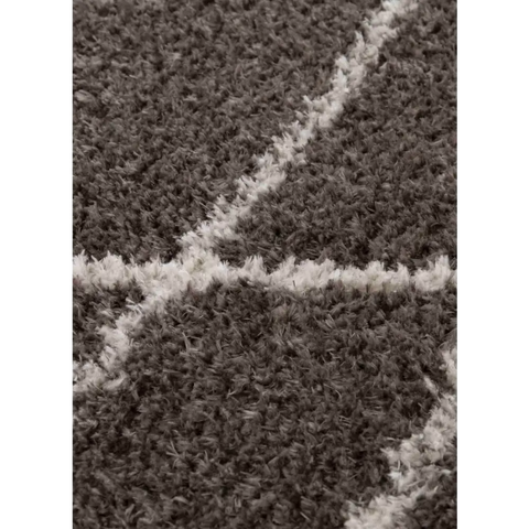 Halo Squiggle Rug – Soft Striped Eco-Friendly Rug - Rugs