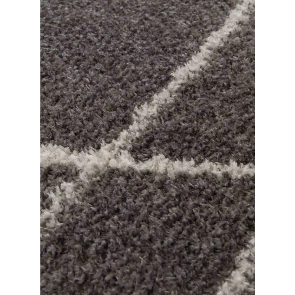 Halo Squiggle Rug – Soft Striped Eco-Friendly Rug - Rugs