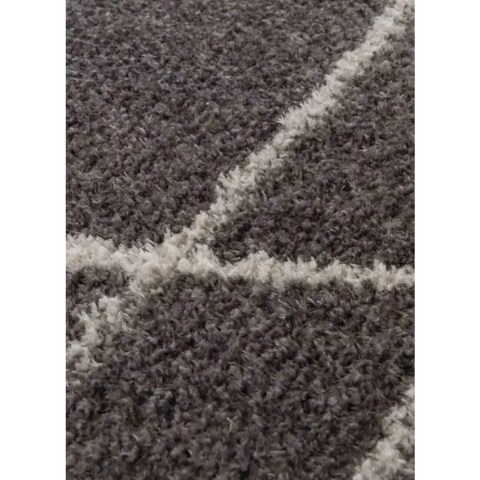 Halo Squiggle Rug – Soft Striped Eco-Friendly Rug - Rugs