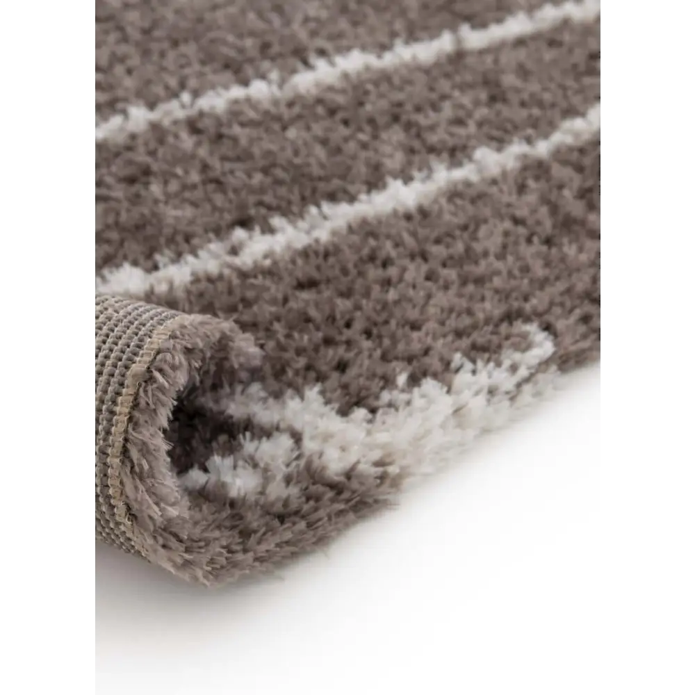 Halo Squiggle Rug – Soft Striped Eco-Friendly Rug - Rugs