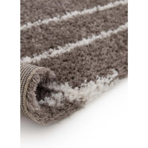 Halo Squiggle Rug – Soft Striped Eco-Friendly Rug - Rugs