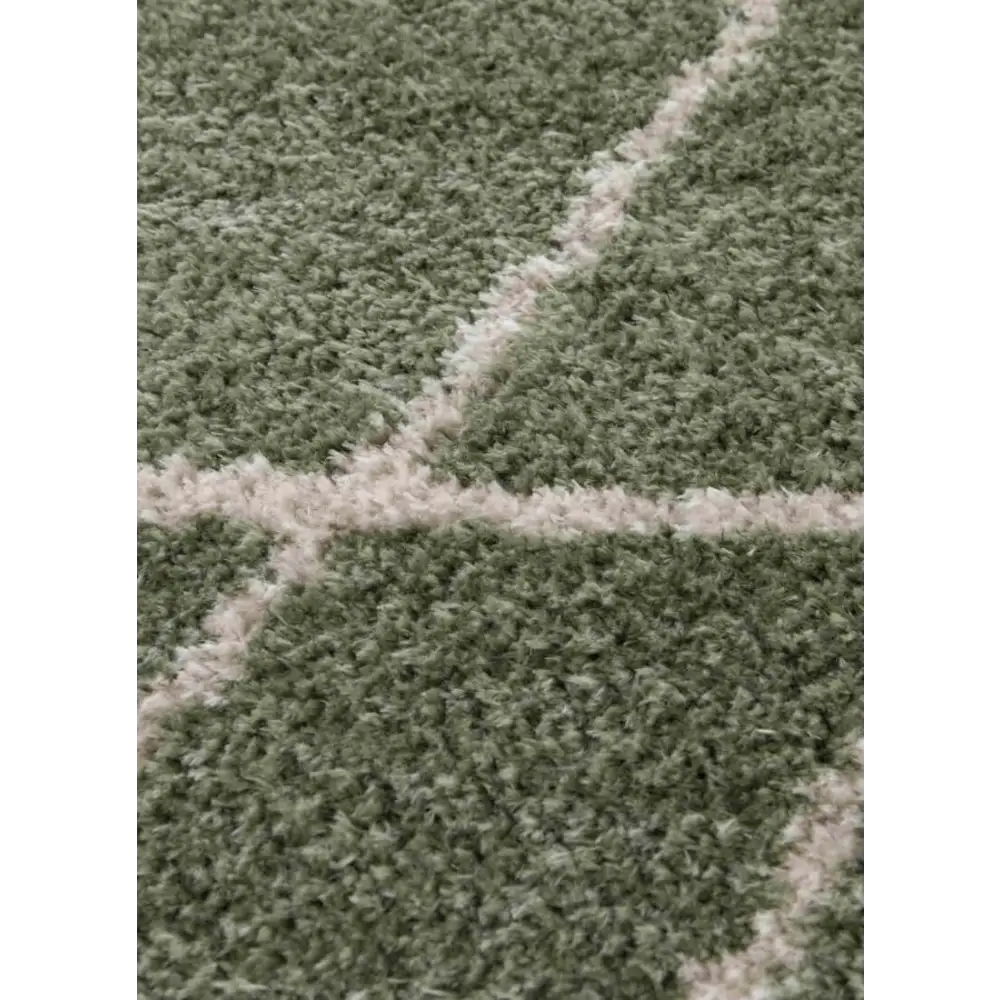 Halo Squiggle Rug – Soft Striped Eco-Friendly Rug - Rugs