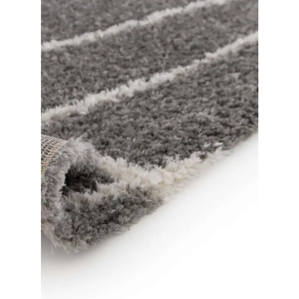 Halo Squiggle Rug – Soft Striped Eco-Friendly Rug - Rugs