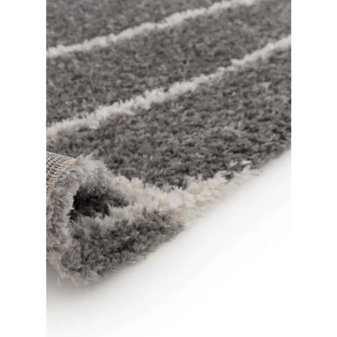 Halo Squiggle Rug – Soft Striped Eco-Friendly Rug - Rugs