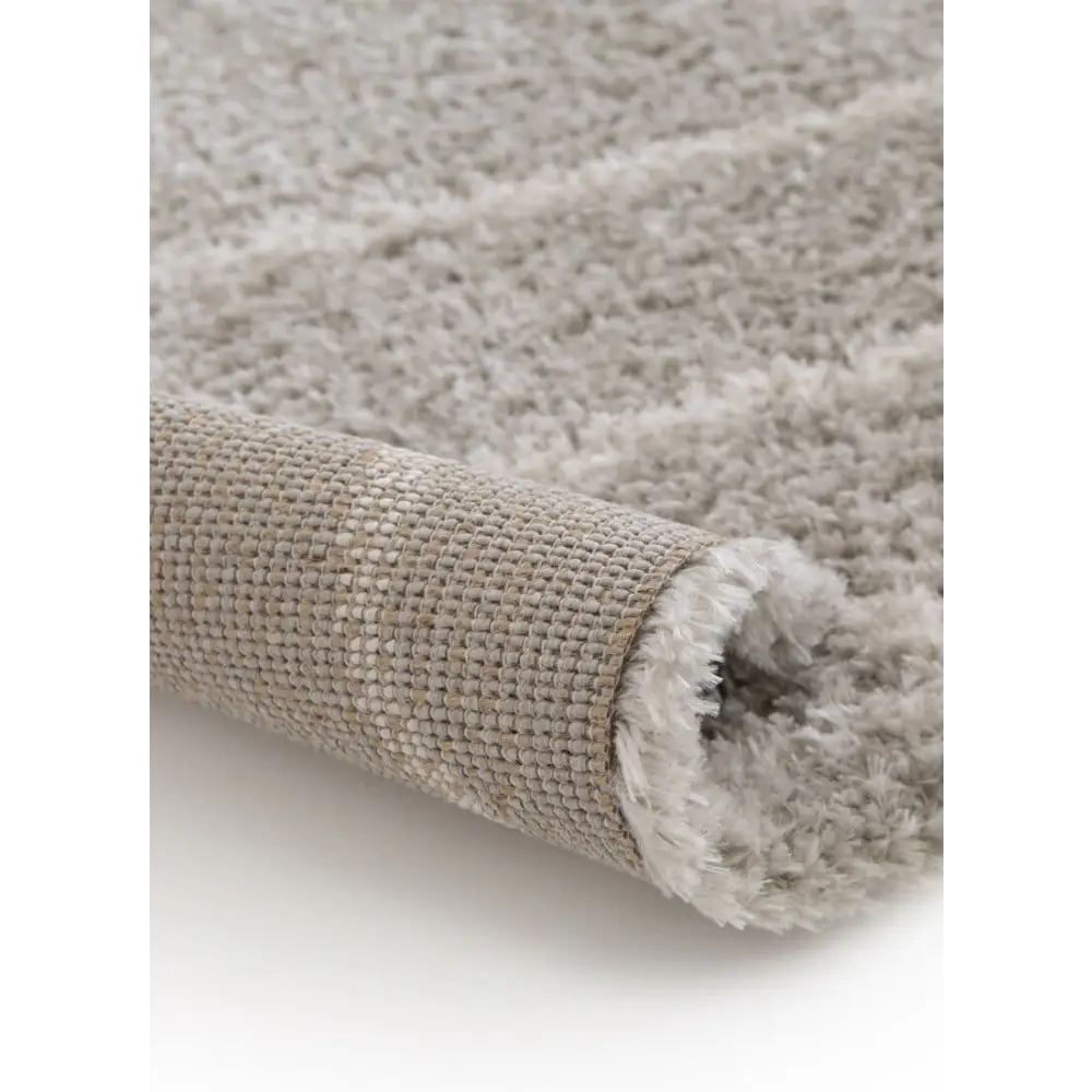 Halo Squiggle Rug – Soft Striped Eco-Friendly Rug - Rugs