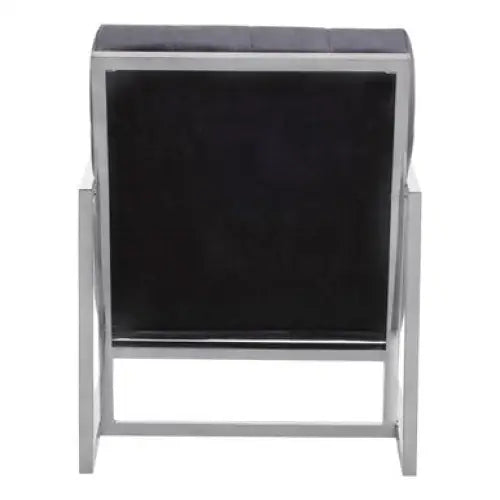 Hana Black Velvet Chair - Arm Chair