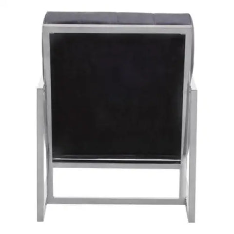 Hana Black Velvet Chair - Arm Chair