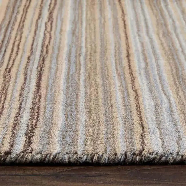 Hand Made Striped Design Rug - Rugs