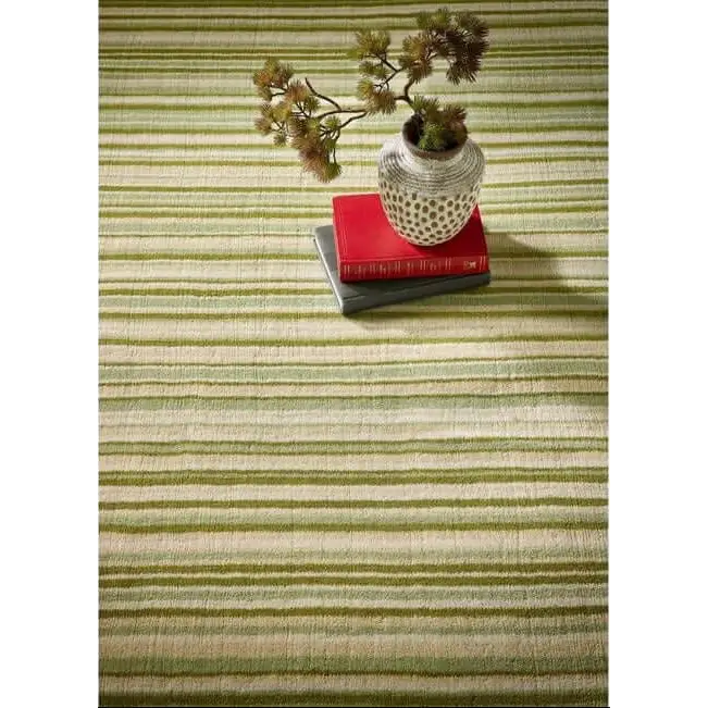 Hand Made Striped Design Rug - Rugs