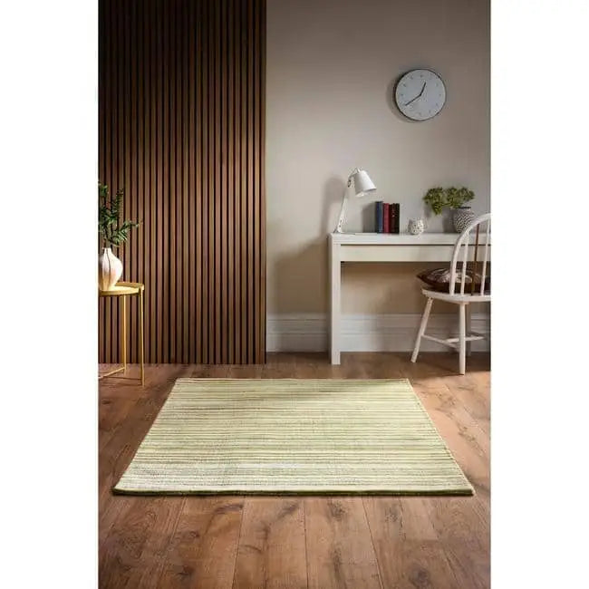 Hand Made Striped Design Rug - Rugs