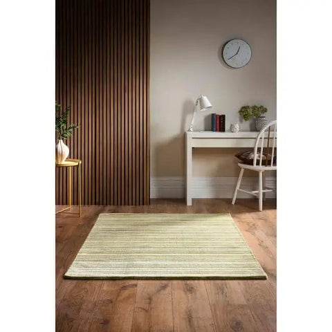 Hand Made Striped Design Rug - Rugs
