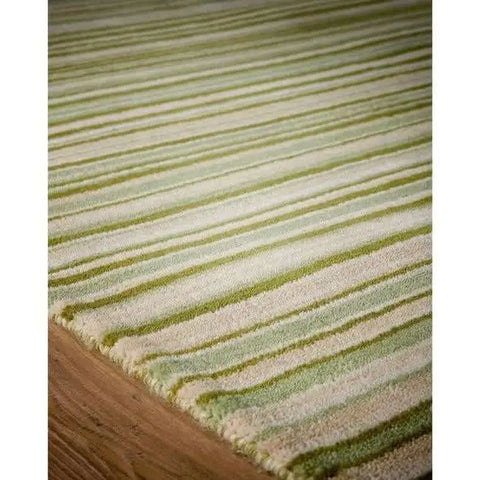 Hand Made Striped Design Rug - Rugs