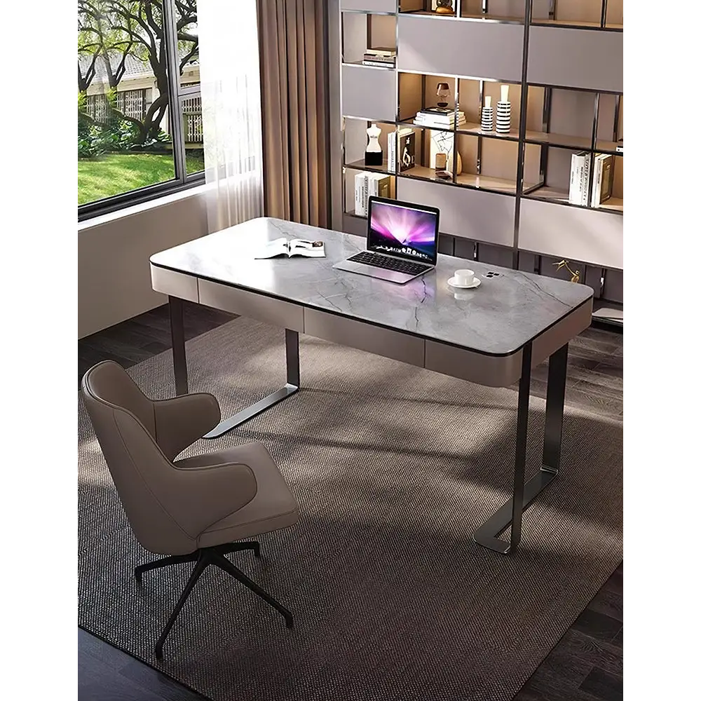 Hanna Office Desk Sintered Stone