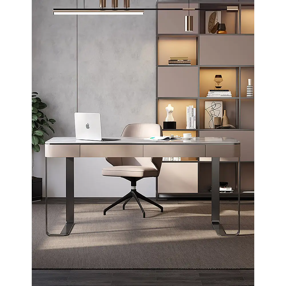 Hanna Office Desk Sintered Stone