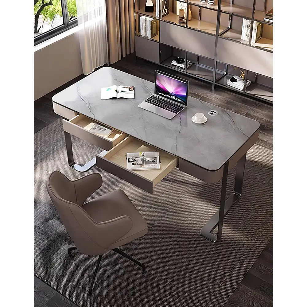 Hanna Office Desk Sintered Stone