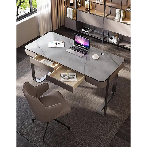 Hanna Office Desk Sintered Stone