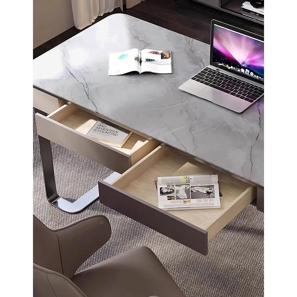 Hanna Office Desk Sintered Stone