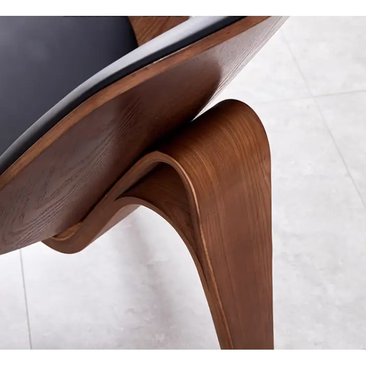 Hans Wegner CH07 Shell Chair Black & Walnut - chair