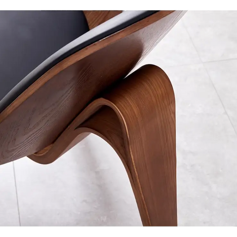 Hans Wegner CH07 Shell Chair Black & Walnut - chair