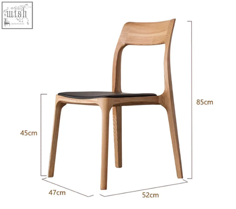 Modern hans wegner ch3 dining chair with dark oak frame and black upholstered seat perfect for dining chairs collections