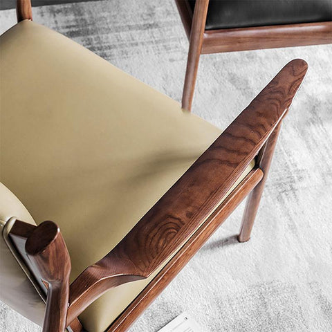 Classic Hans W CH65 Claude Easy Armchair, Solid Wood
