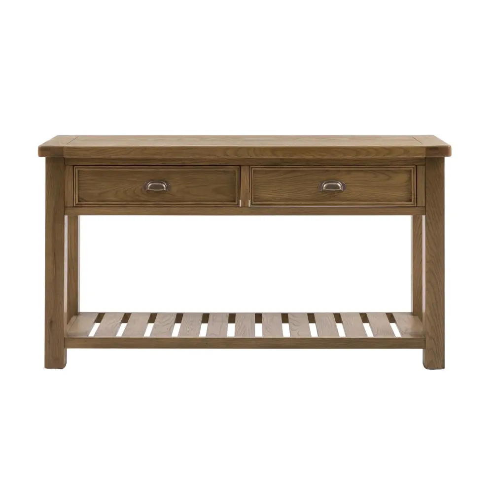 Hardwick Console Table Oak - oak - Console