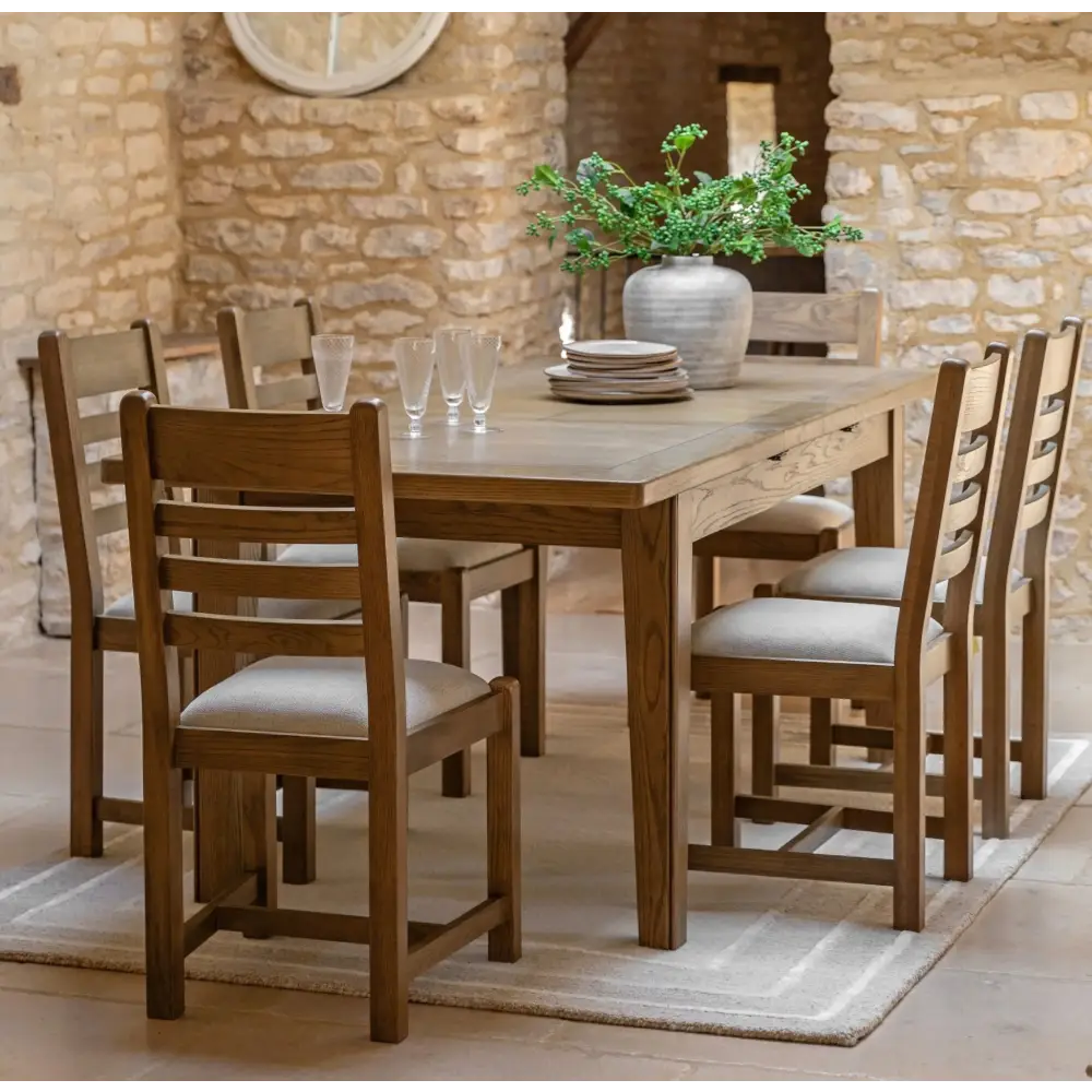 Hardwick Dining Oak Chair x 2 - oak - Dining Chair