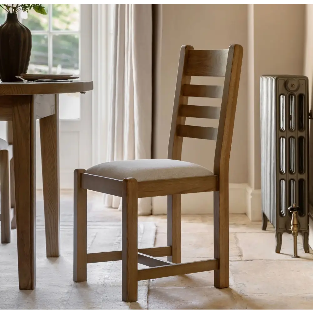 Hardwick Dining Oak Chair x 2 - oak - Dining Chair