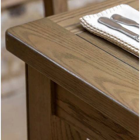 Hardwick Dining Table Oak 6-8 Seater - oak - Dining table
