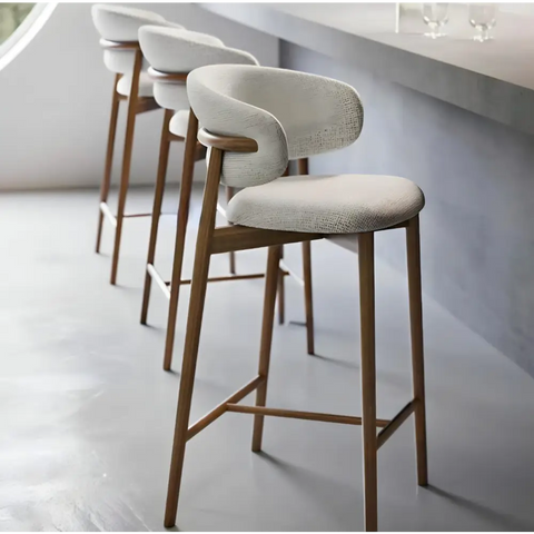 Haruto Bar Stool - 65cm / Beige / Singular - Stool