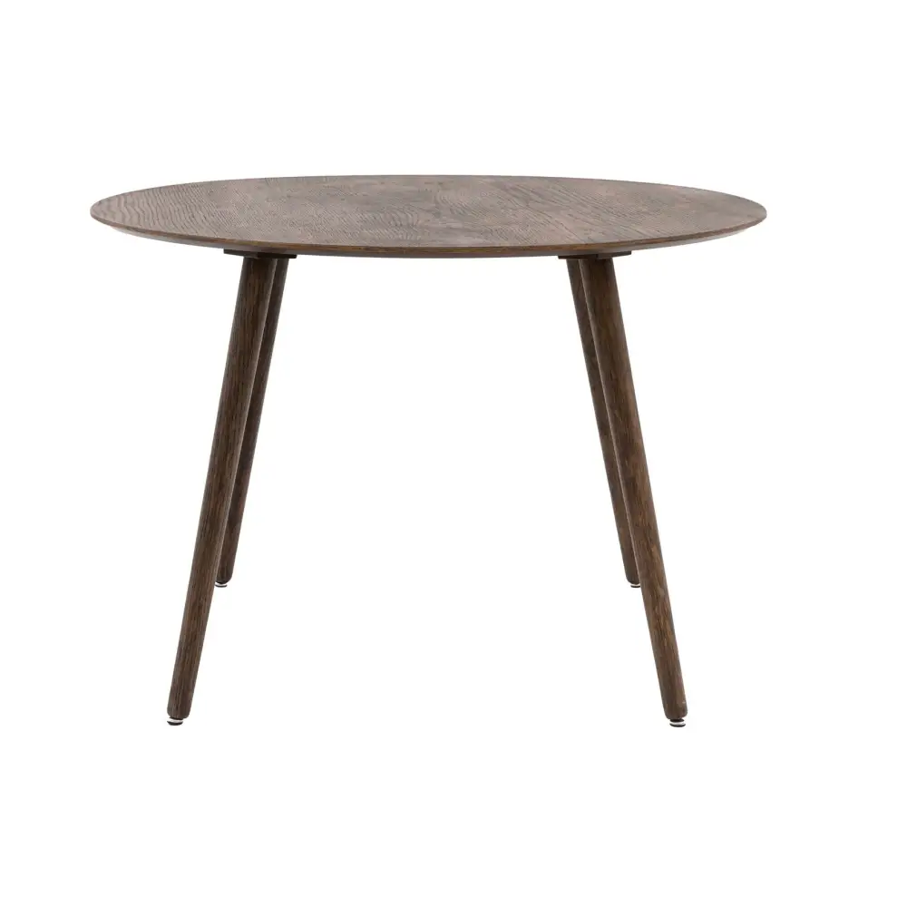 Hatton Dining Table 110cm Smoked Oak - smoked oak - Dining table