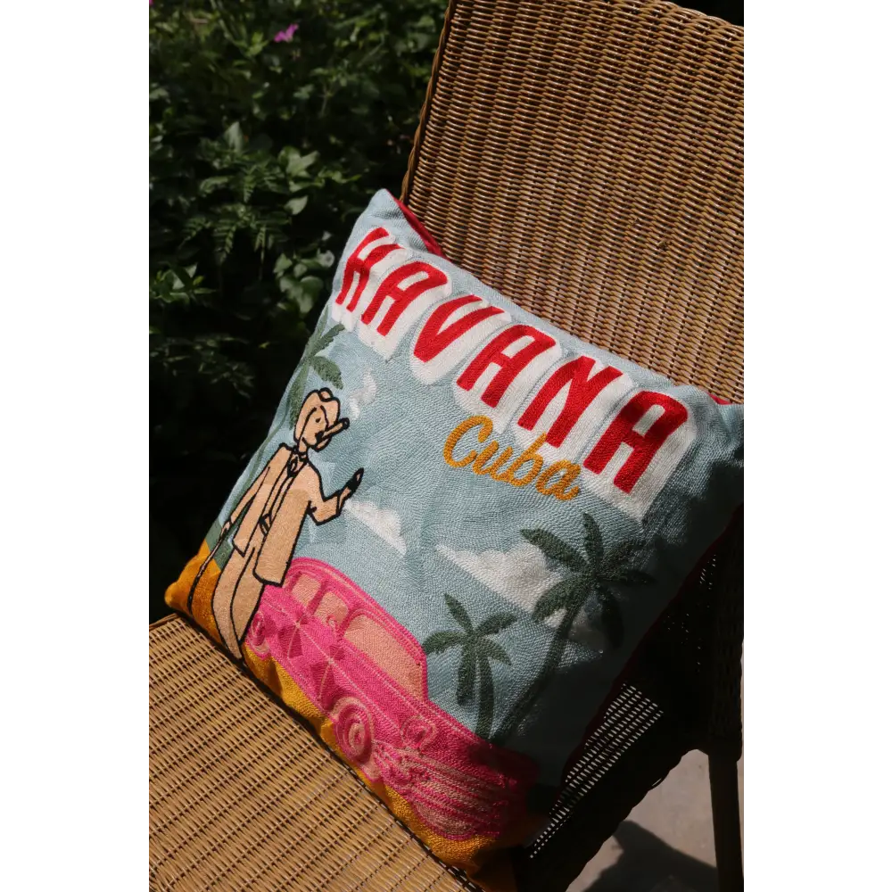 Havana Needlepoint Cushion - Cushion