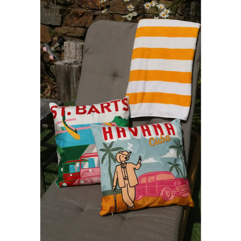 Havana Needlepoint Cushion - Cushion