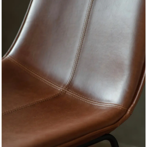 Hawking Bar Stool set of 2 - Brown - Bar Stool