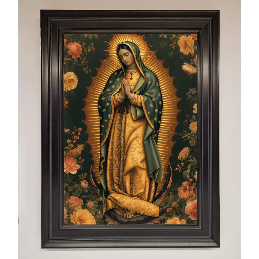 Hello Mary Framed Print - A1 (59.4 x 84.1 cm) / Matt Black - Framed Print