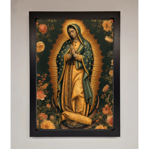 Hello Mary Framed Print - A3 (29.7 x 42 cm) / Black - Framed Print