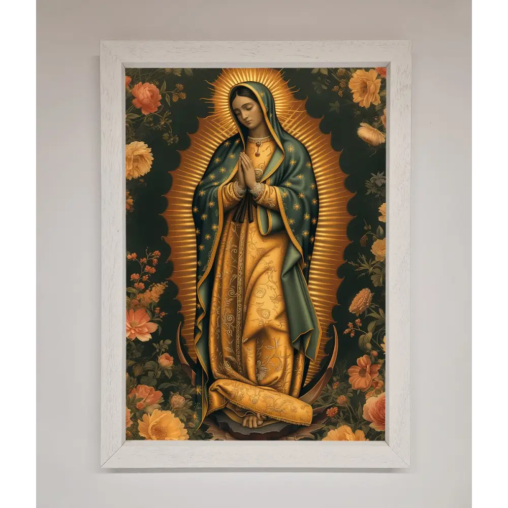 Hello Mary Framed Print - A3 (29.7 x 42 cm) / White - Framed Print
