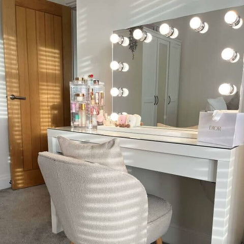 Hepburn Hollywood Mirror 80x60cm