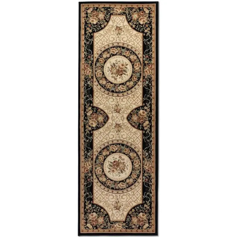 Herat Orient Teppich Adraskan Rug - 80X240 cm / Black - Rugs