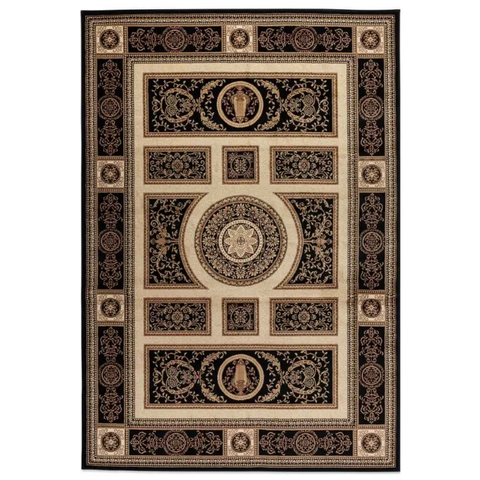 Herat Orient Teppich Guzara Rug - 80X120 cm / Black - Rugs