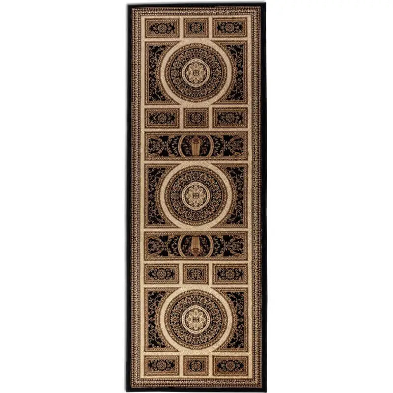 Herat Orient Teppich Guzara Rug - 80X240 cm / Black - Rugs