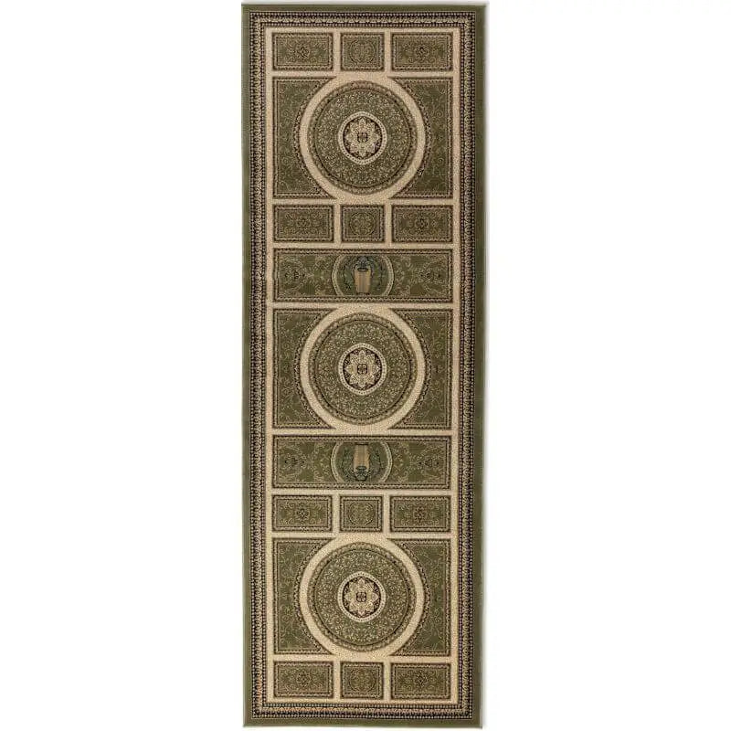 Herat Orient Teppich Guzara Rug - 80X240 cm / Green - Rugs