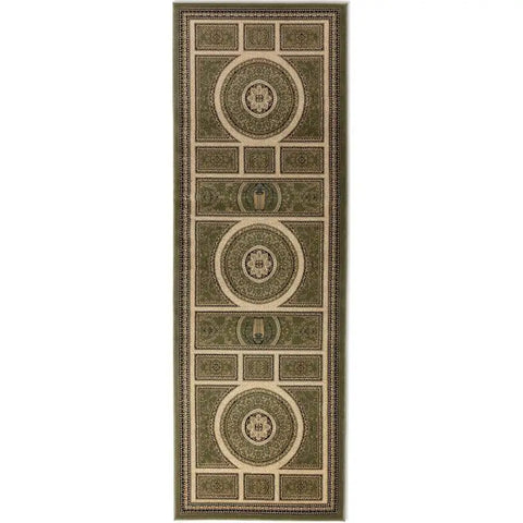 Herat Orient Teppich Guzara Rug - 80X240 cm / Green - Rugs