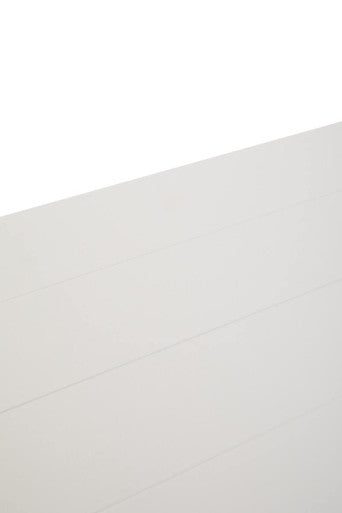 Heritage Three Shelf White Bookcase