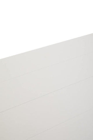 Heritage Three Shelf White Bookcase